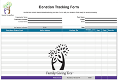 Wish Tracking Sheet